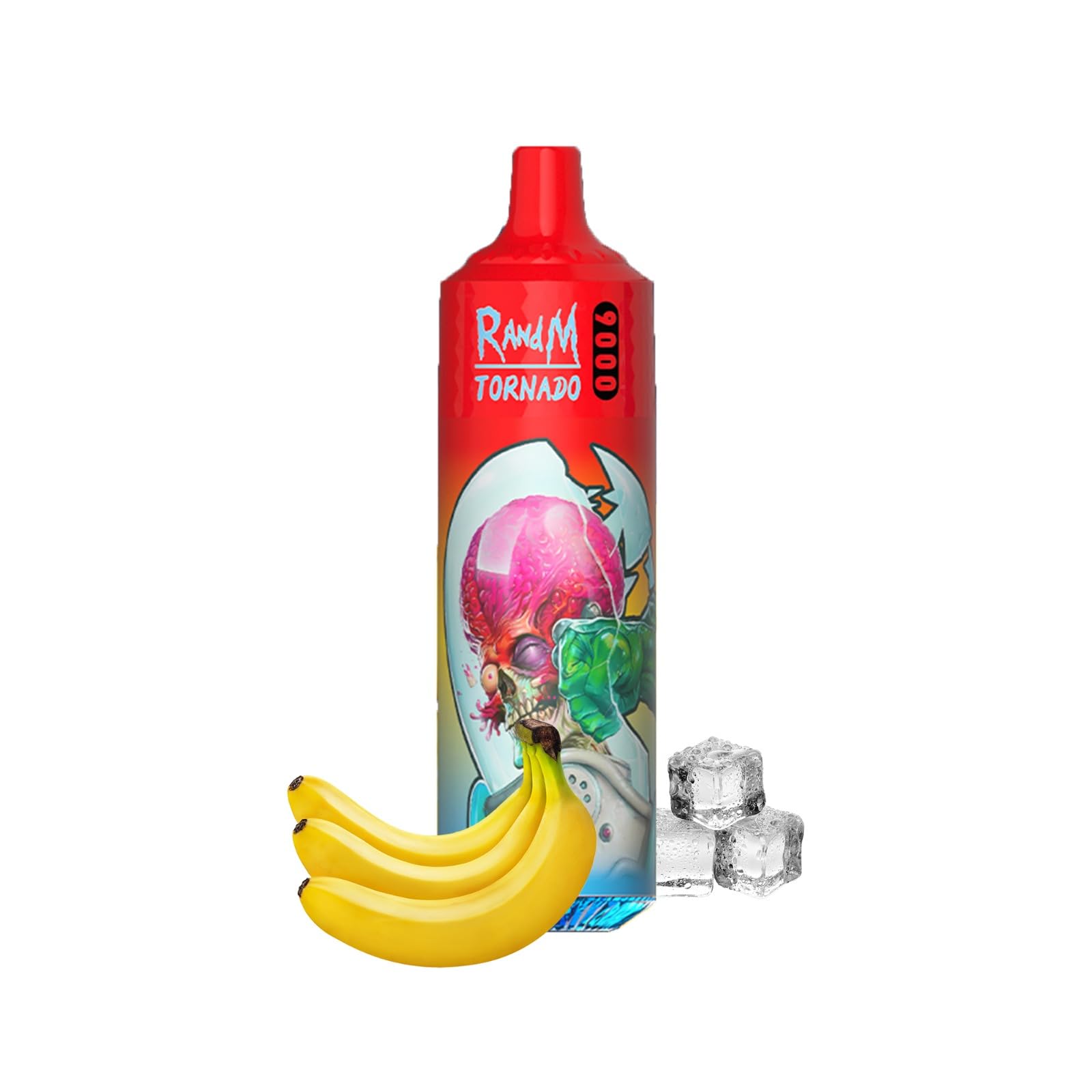 RandM Tornado Banana 9000 - Pack de 10