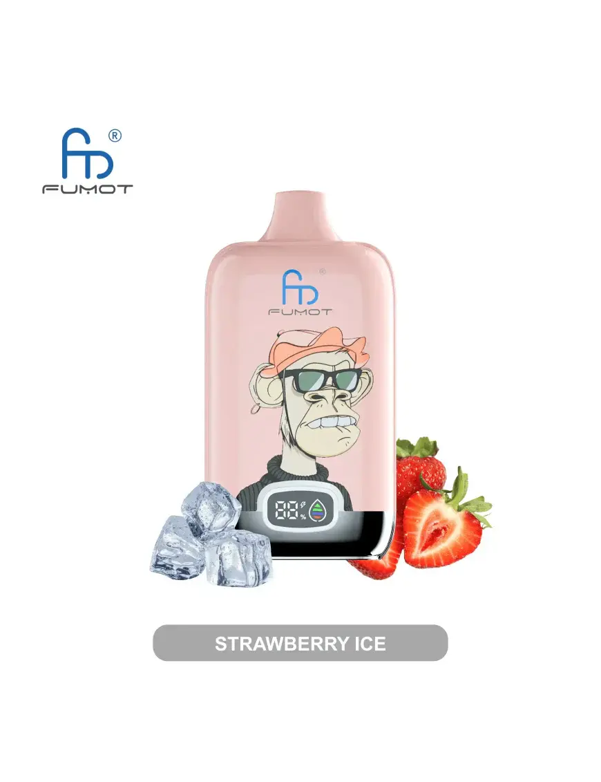 Digital Box Strawberry Ice 12000 - Pack de 10