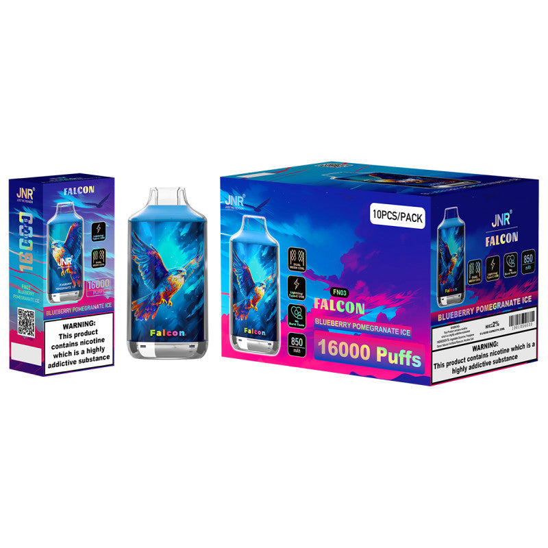 Falcon Blueberry Pomegranate Ice 16000 - Pack de 10